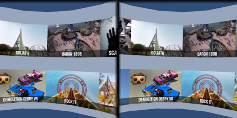 VR Thrills Roller Coaster 360 (Cardboard Game) android App screenshot 10