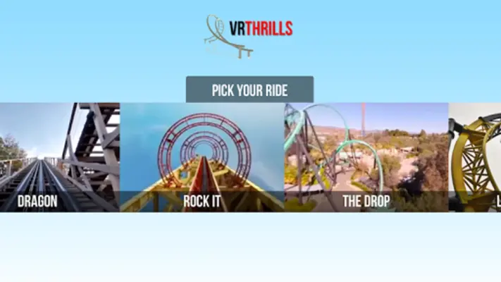 VR Thrills Roller Coaster 360 (Cardboard Game) android App screenshot 8